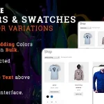 WooCommerce Colors and Swatches for Variations