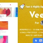 Veen - Minimal & Lightweight Blog for WordPress