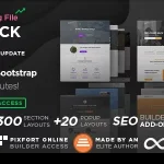 MEGAPACK – Marketing HTML Landing Pages Pack + PixFort Page Builder Access