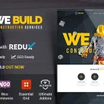 We Build - Construction WordPress Theme