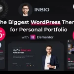 InBio - Personal Portfolio/CV WordPress Theme