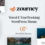 Zourney - Travel Tour Booking WordPress Theme