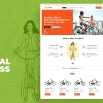 Komo - Bike Rental Shop WordPress Theme NULLED