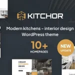 Kitchor - Interior Design WordPress Theme