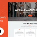 Vromon - Tour & Travel Agency WordPress Theme