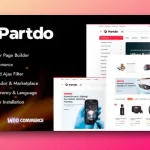 Partdo - Auto Parts and Tools Shop WooCommerce Theme NULL