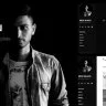 Blvck - Personal vCard & Resume Template