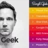 Geek - Personal Resume & Portfolio WordPress Theme