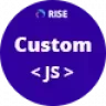 Custom JS plugin for RISE CRM